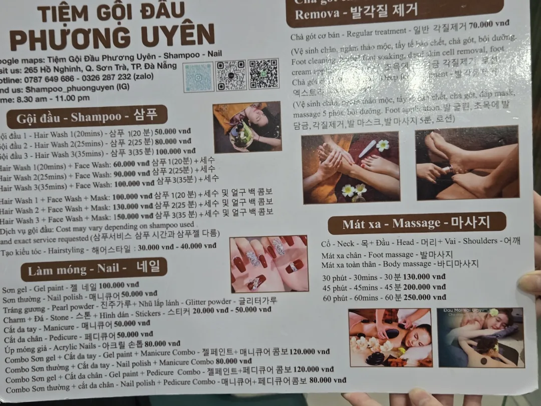 🇻🇳 (Đánh giá phòng 9) Gội đầu và massage da đầu