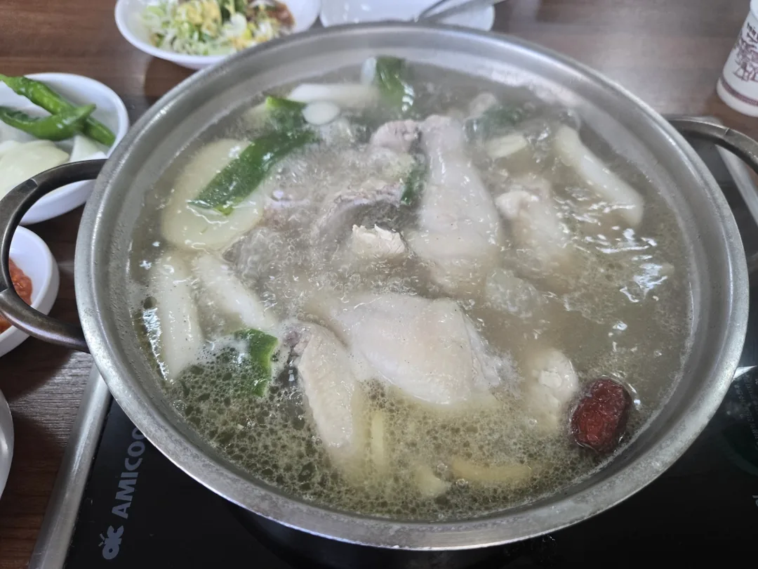 (Du lịch 1) Bongan Dak-tang (Gà hầm)
