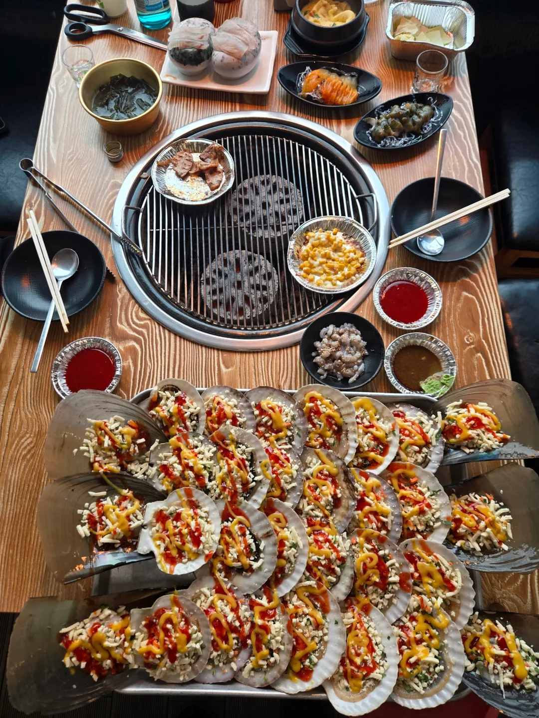 (Du lịch 1) Sò ba sọc nướng Daecheon