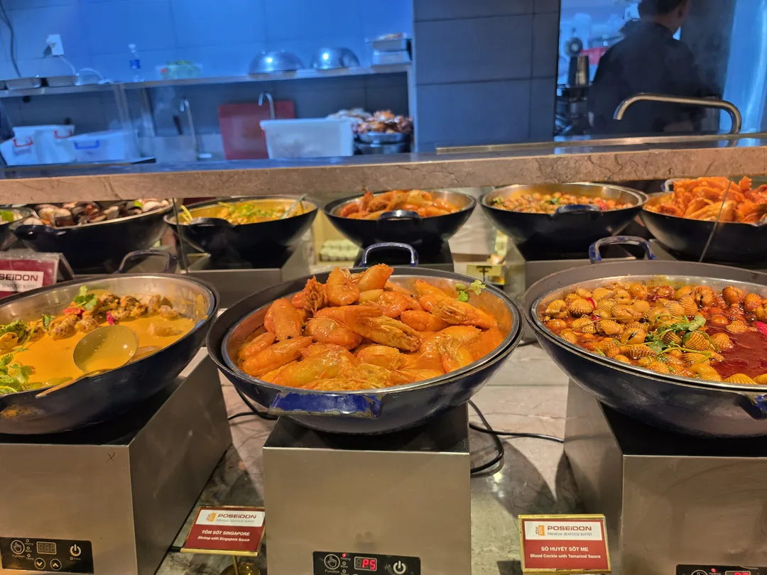 Buffet hải sản đỉnh cao nhất đã xuất hiện rồi!