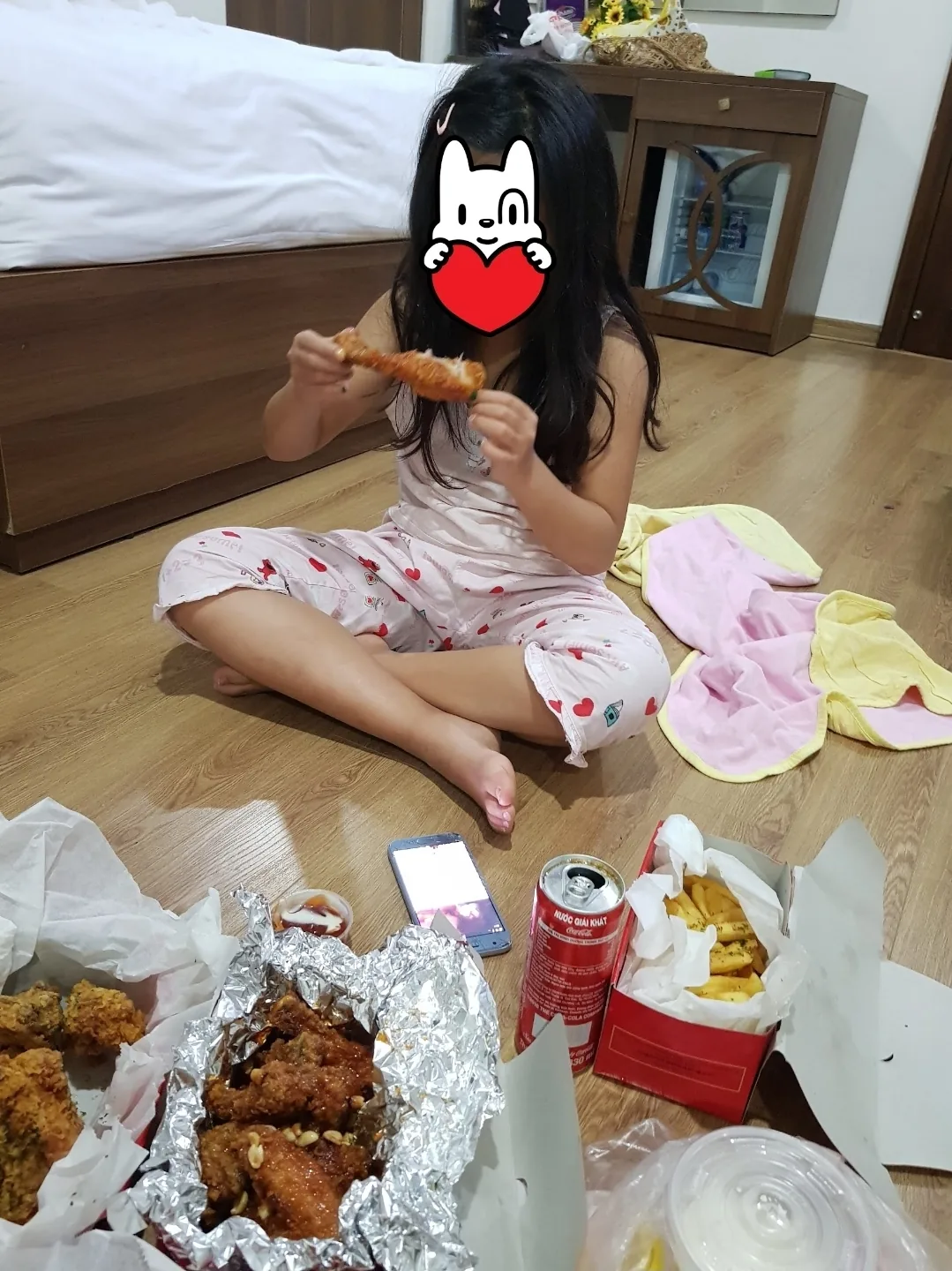 😁 Mình đã đặt giao gà rán ở Đà Nẵng~
