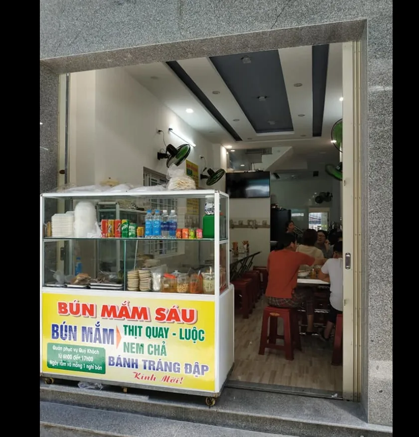 Review Quán bún mắn địa phương nổi tiếng