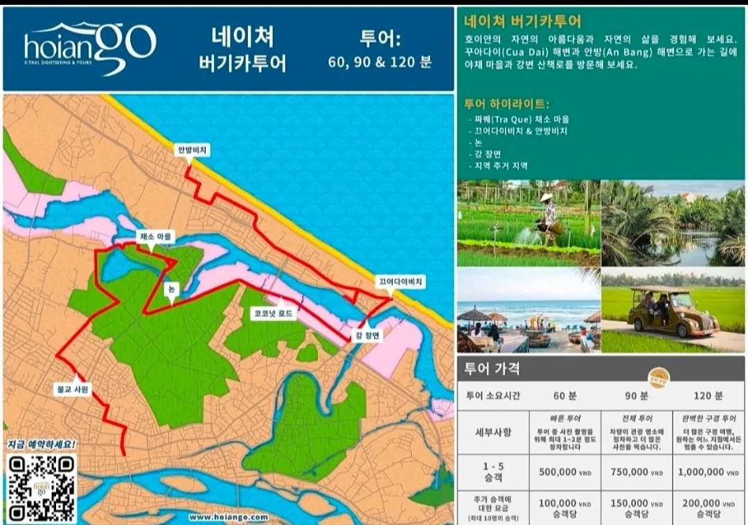 🚩 Tour xe Buggy Hội An, Tour HoianGo