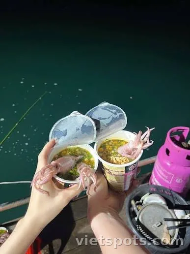 Trải nghiệm câu mực đêm tại Đà Nẵng