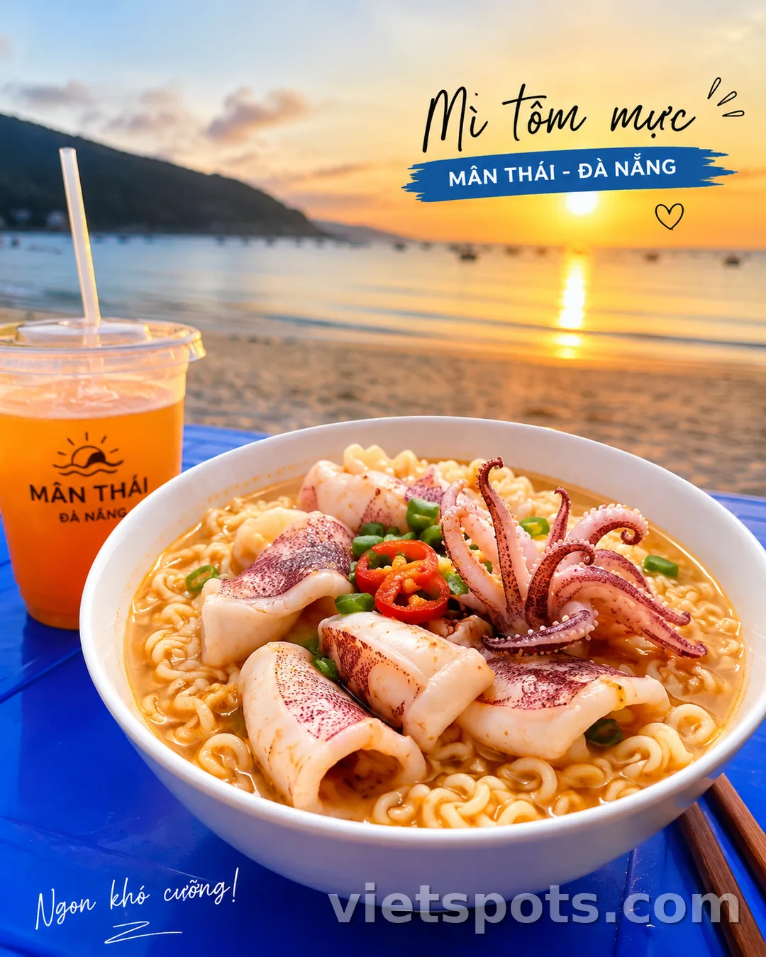 MỲ TÔM MỰC - MÓN NGON PHẢI GHÉ