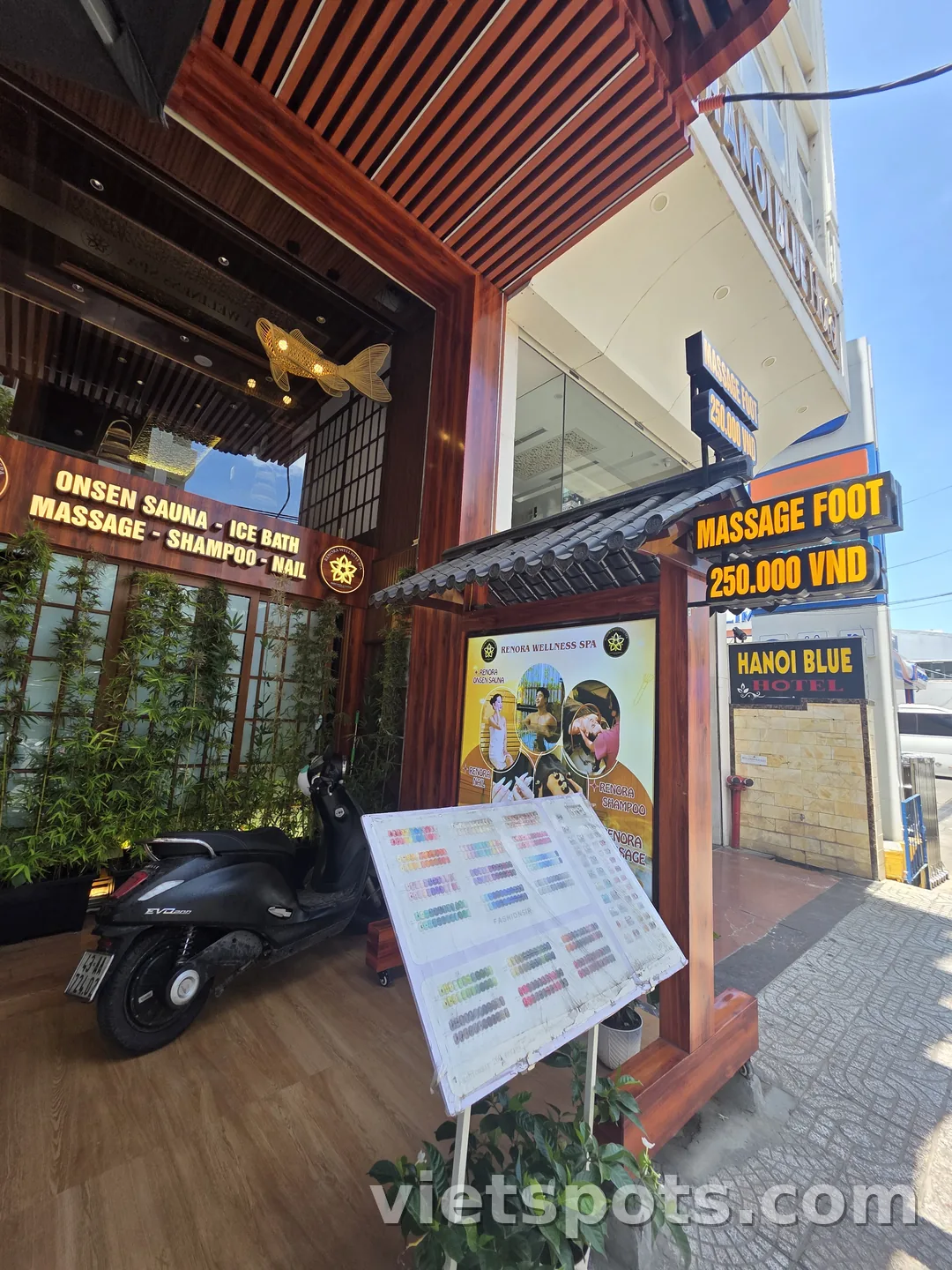 🚩Renora Wellness Spa & Onsen Sauna -Bồn tắm đá -Massage gội đầu tốt nhất