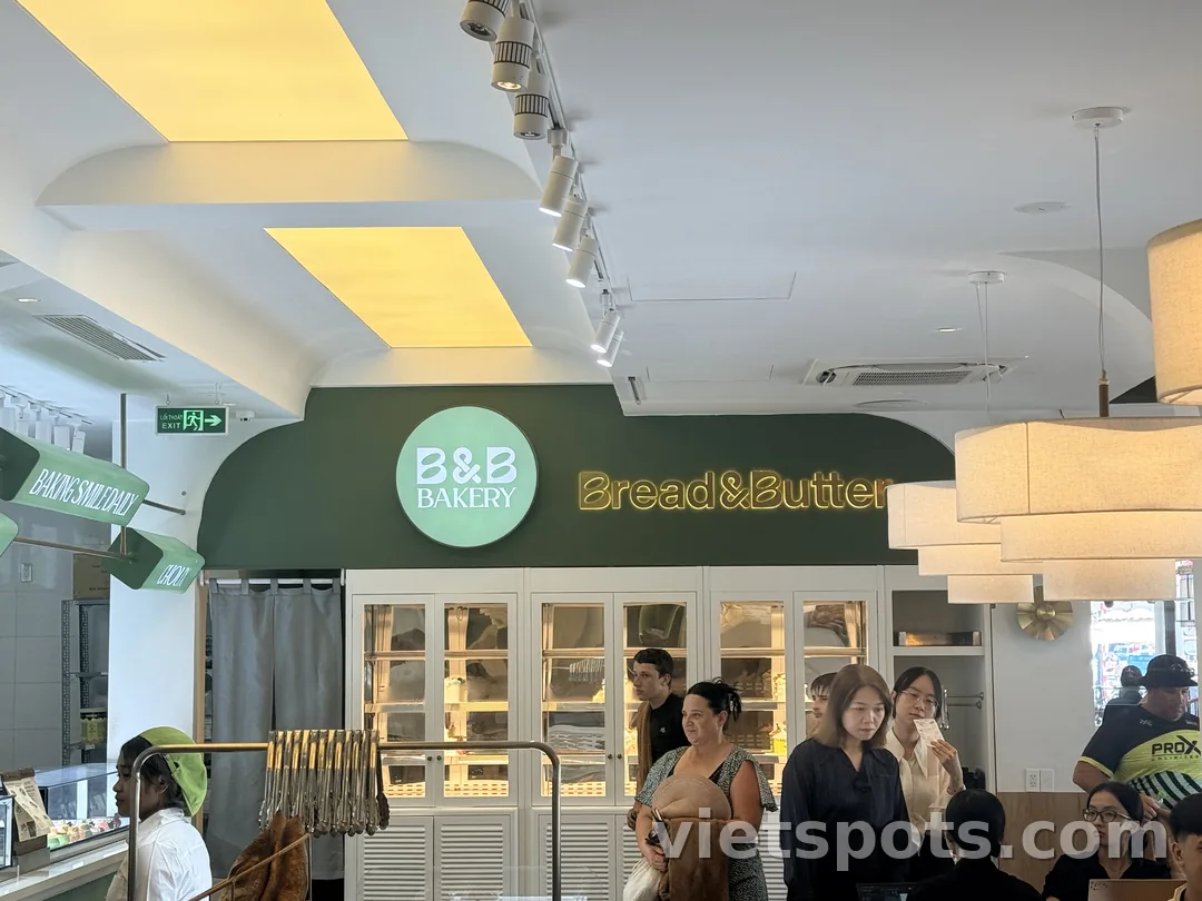 Tiệm bánh mì và bơ B&B Bakery - Đà Nẵng