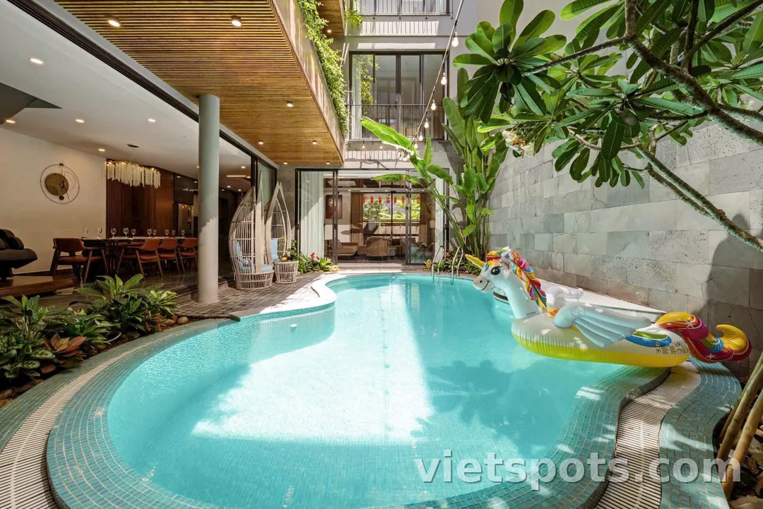 🌴✨ LUXURY VILLA – VIDANANG | 7 PHÒNG NGỦ – 2 HỒ BƠI – KARAOKE RIÊNG