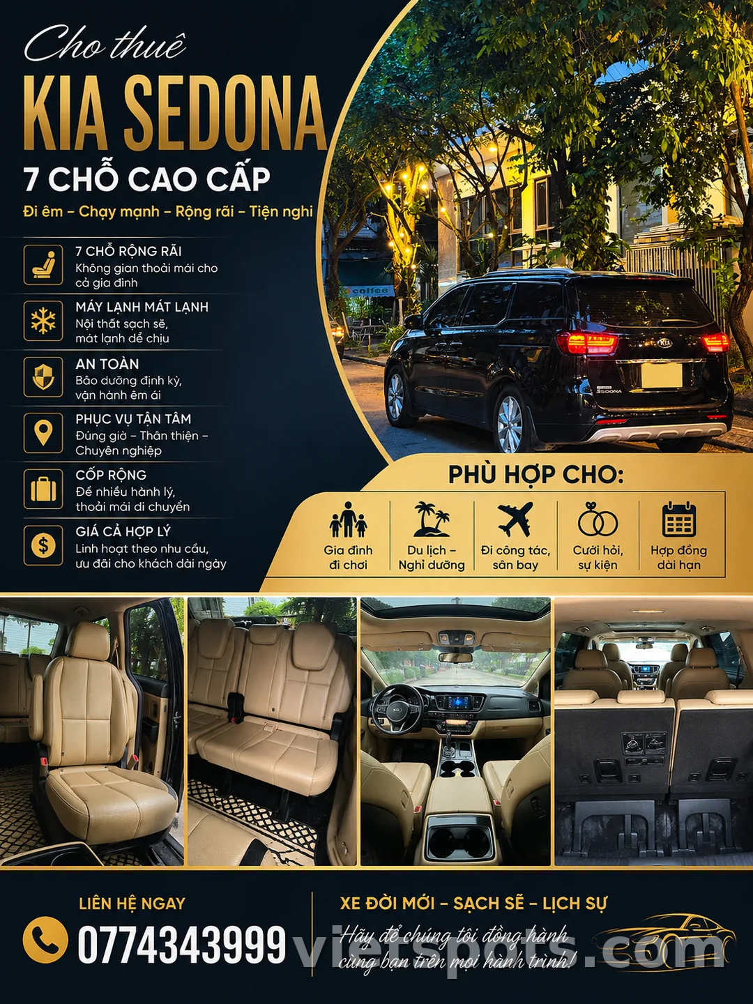 Cho thuê xe