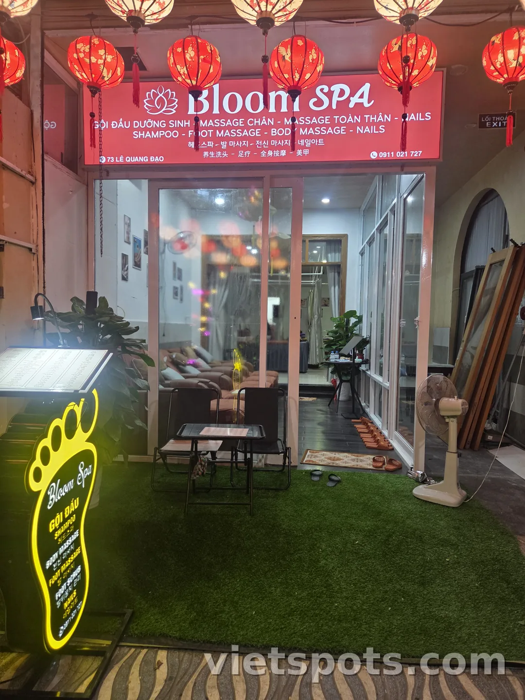 BLOOM SPA thân thiện và làm việc tốt lắm..