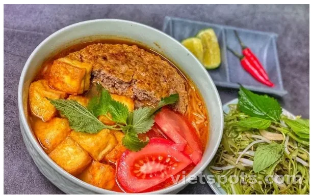 Rice Noodles with Grilled Fish