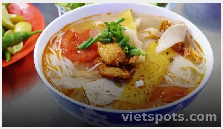 Rice Noodles with Grilled Fish