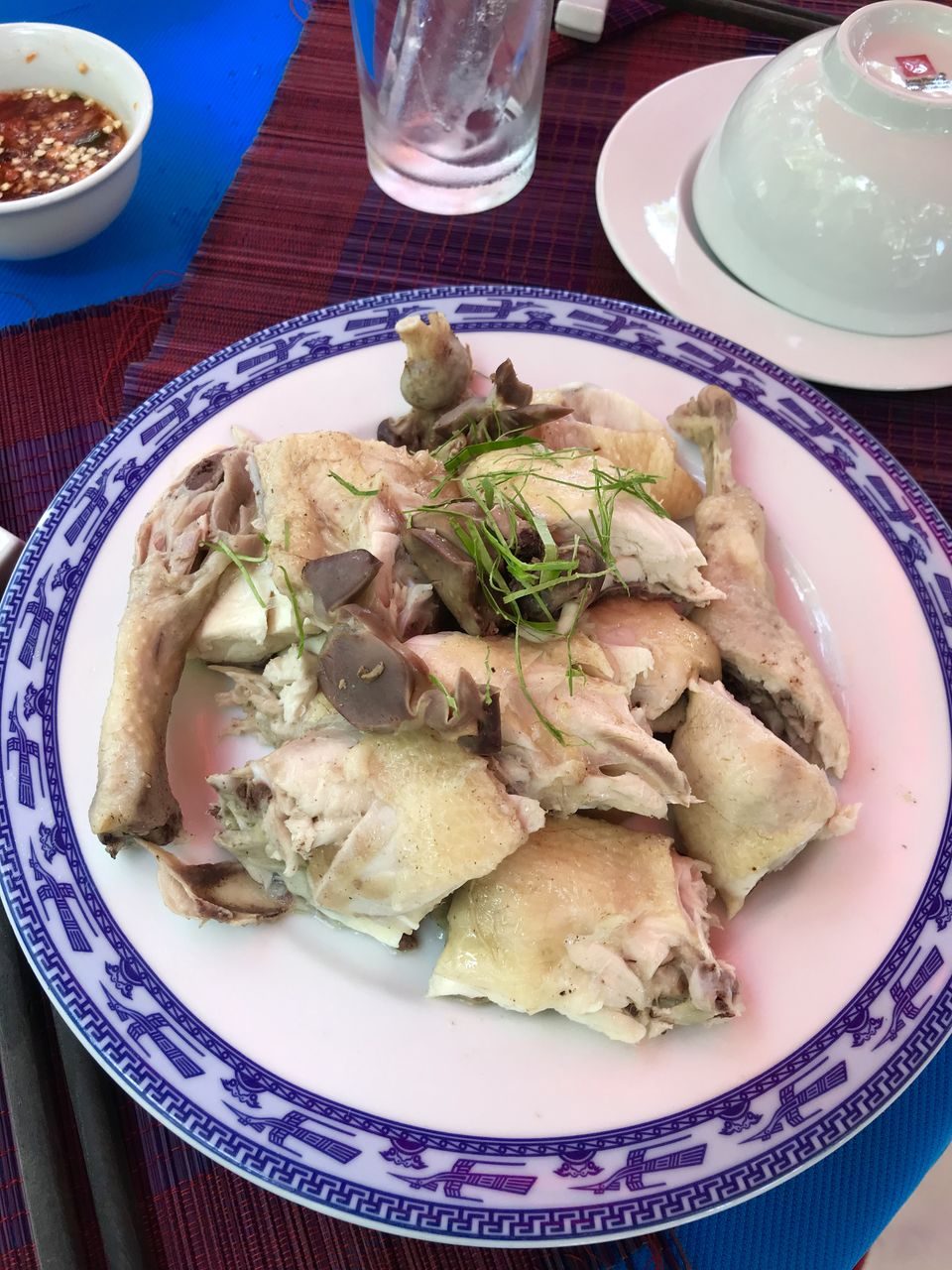 蒸し鶏