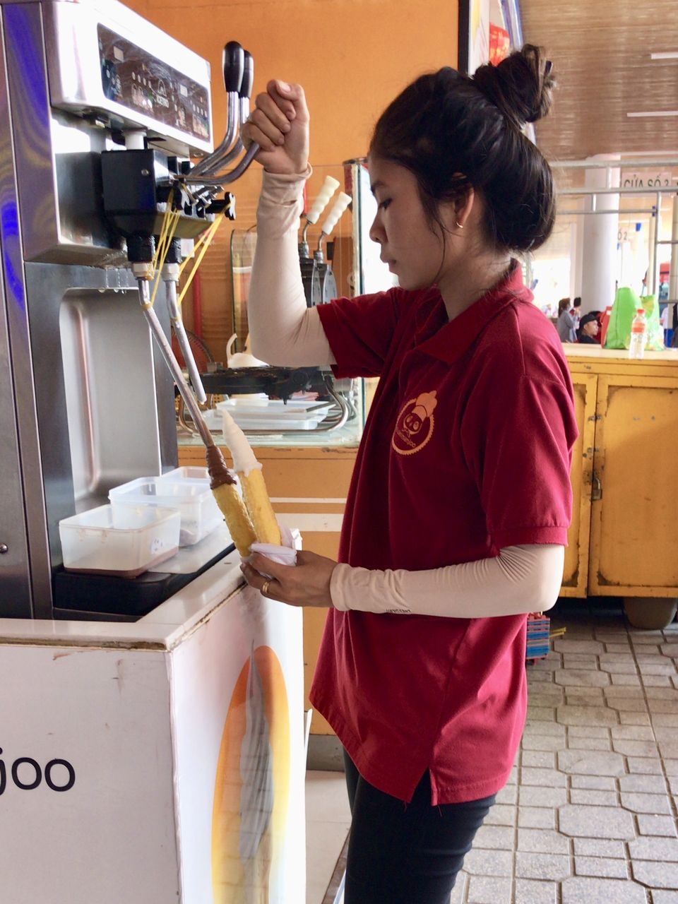 wソフトクリーム
