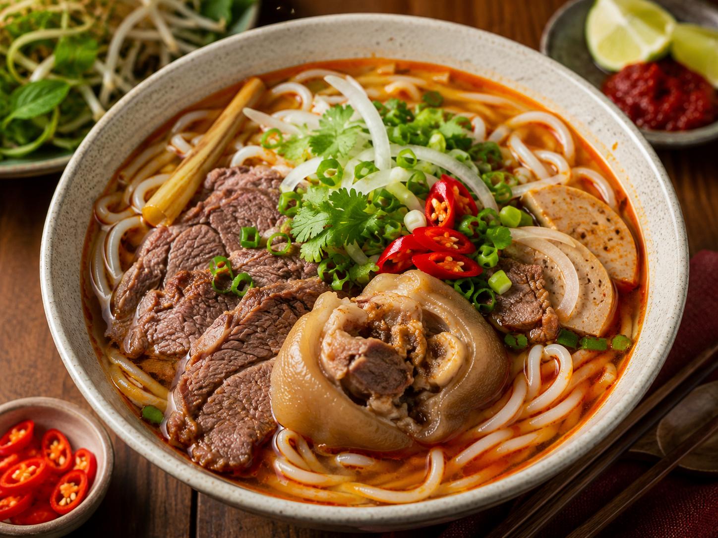 🍜 BÚN BÒ HUẾ NA – MÓN NGON KHÔNG THỂ BỎ LỠ TẠI ĐÀ NẴNG!