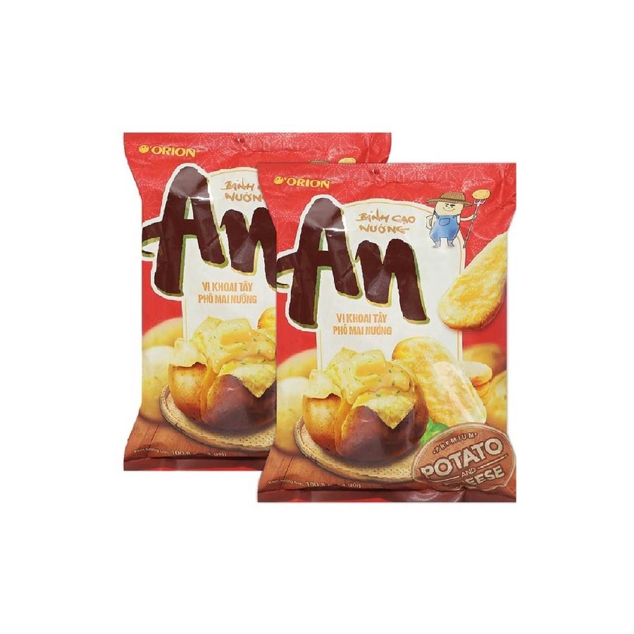 An Rice Crackers - Potato Cheese Flavor 14P