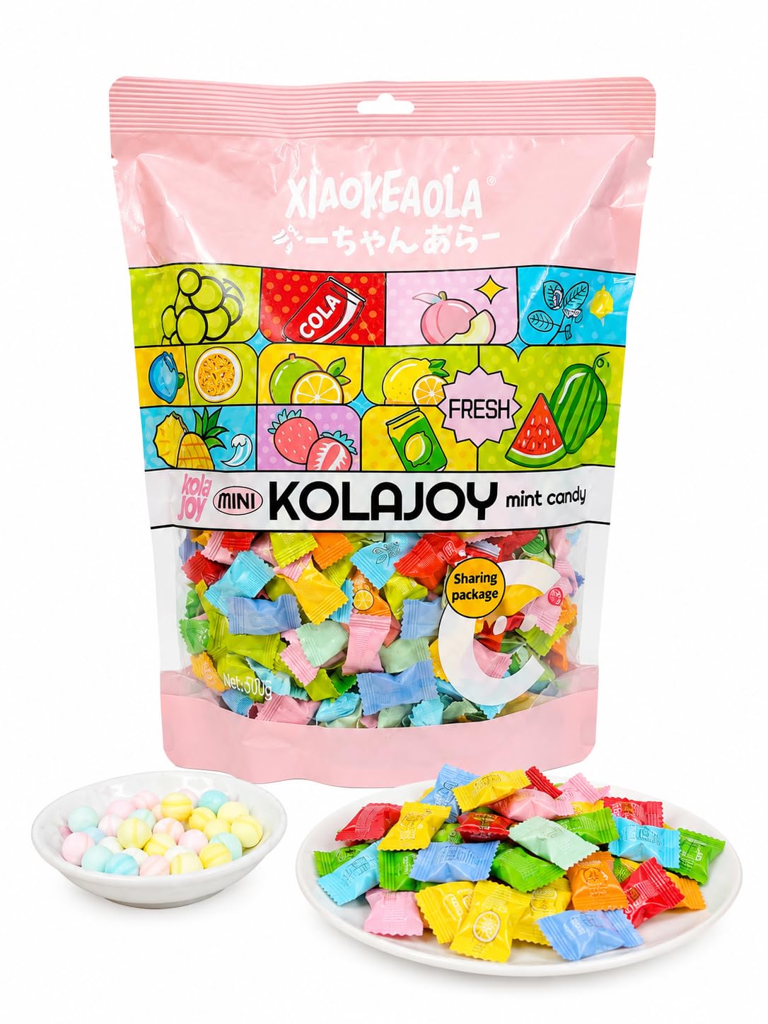 Sugar-Free Vitamin C Candy 500g (xiaokeaola) KOLAJOY