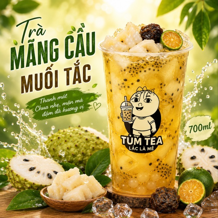 Soursop Tea with Salted Calamansi