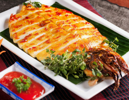 15 Mực nướng muối ớt