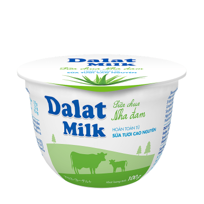 Dalatmilk โยเกิร์ต ว่านหางจระเข้ 100g