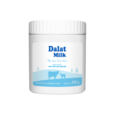 Dalatmilk โยเกิร์ต รสธรรมชาติ 500g
