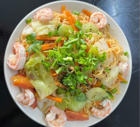 บะหมี่ผัดทะเล