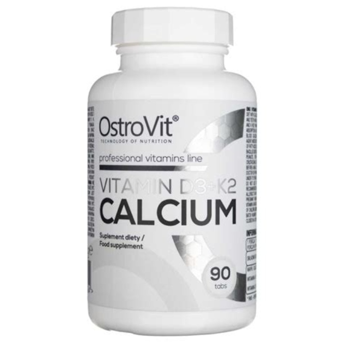 วิตามินดี3 เค2 แคลเซียม 90แคปซูล OSTROVIT