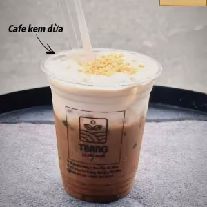 Cà Phê Kem Dừa Nướng