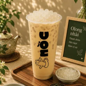 Trà Sữa Trân Châu Trắng