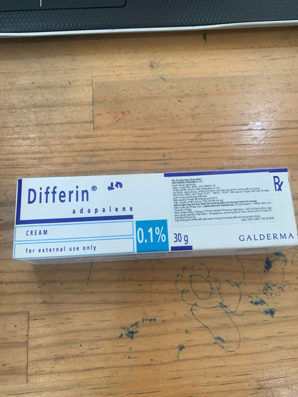 Kem trị mụn Differin (30g)
