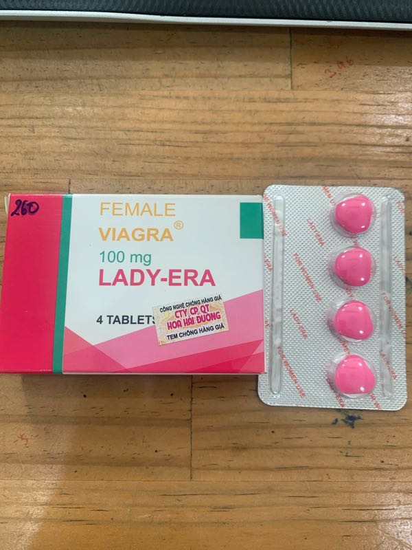 Viagra Nữ Lady Era 100mg (hộp 4 viên)