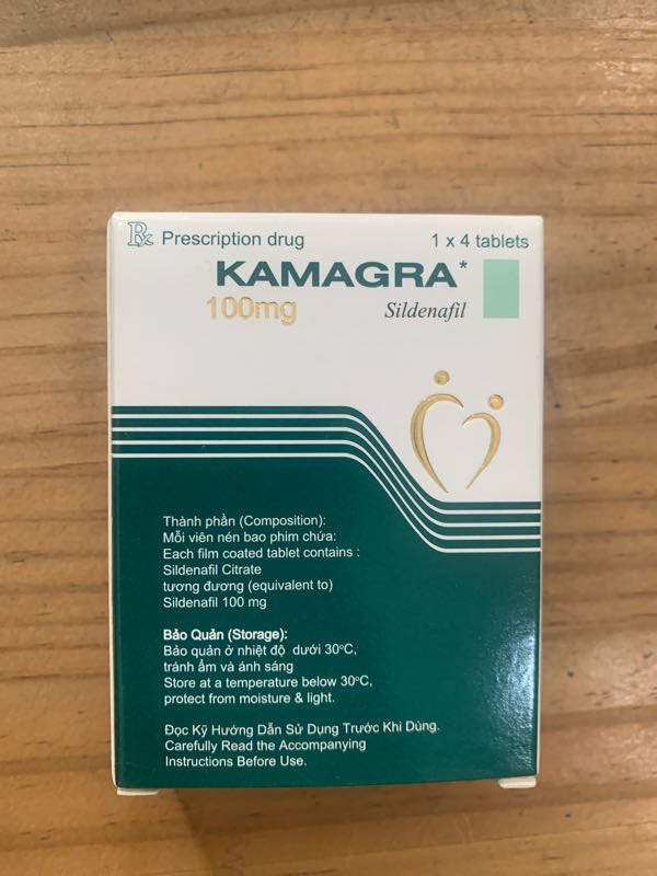 Kamagra 100 mg (Hộp: 1 vỉ x 4 viên)
