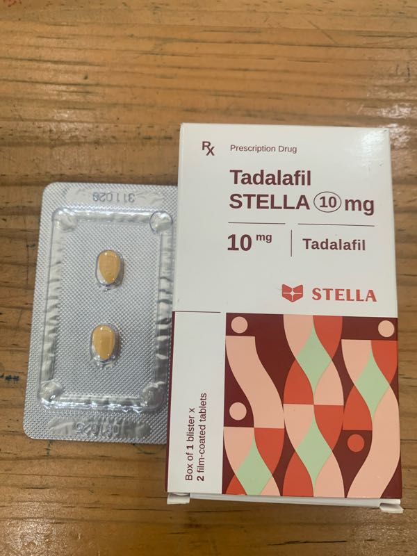 Tadalafil 10mg Stella (1 vỉ x 2 viên)