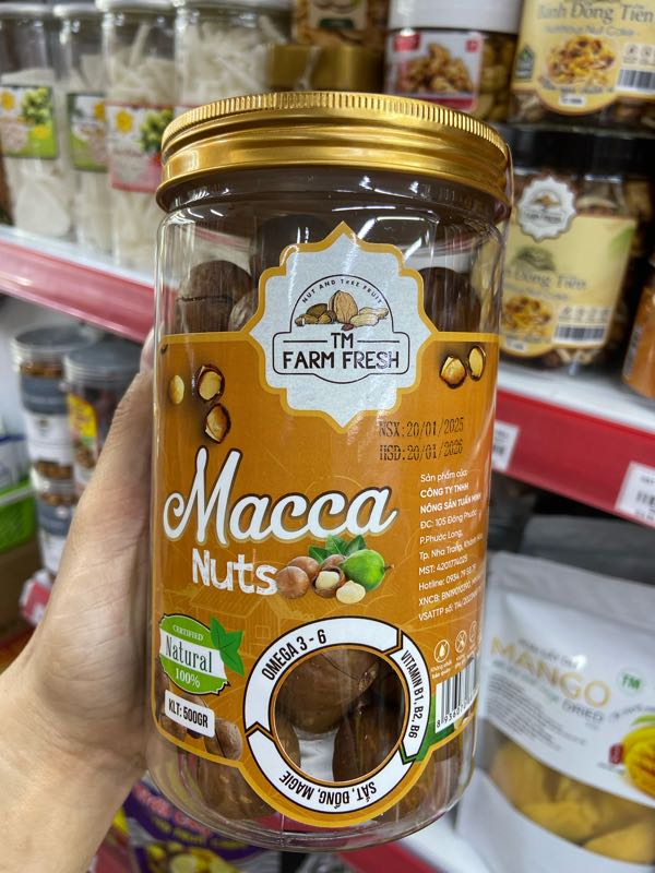 Hạt Macadamia 500g