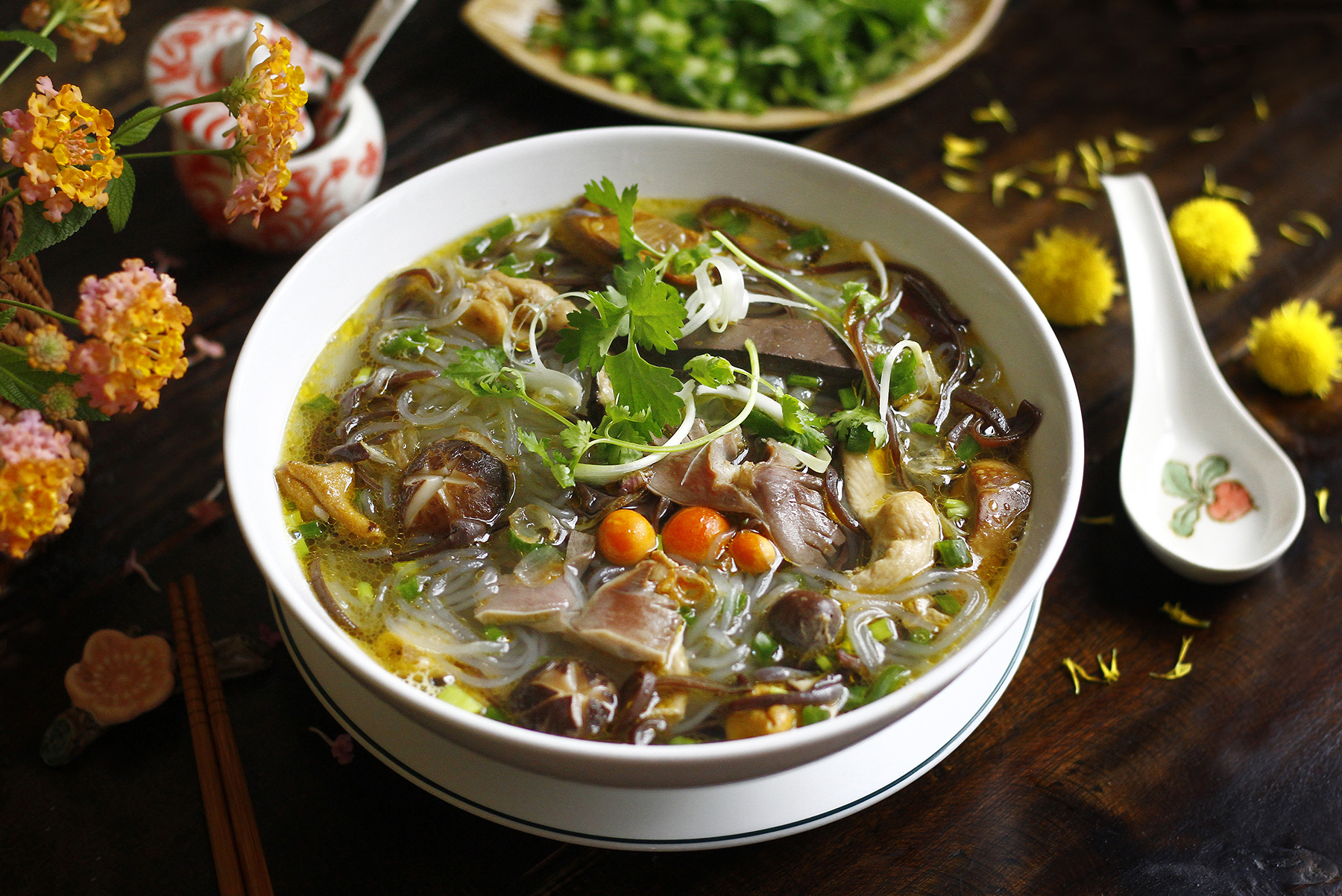 Miến/ Cháo lòng mề