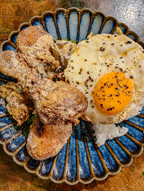 Cơm gà sốt trứng muối (Nhỏ)