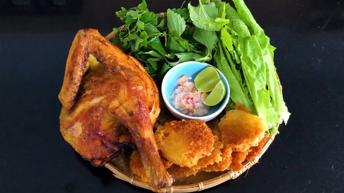Gà nướng (1/4 con)
