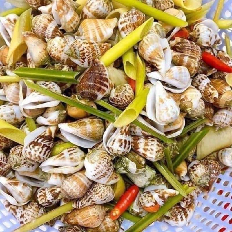 Ốc nhảy xào xả ớt