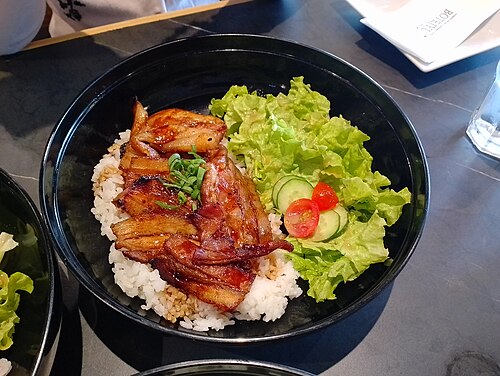 Cơm thịt heo nướng mật (CS1)
