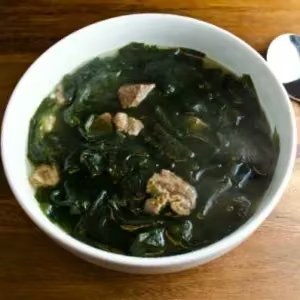 Canh rong biển