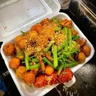 Cá viên chiên mắm size đại