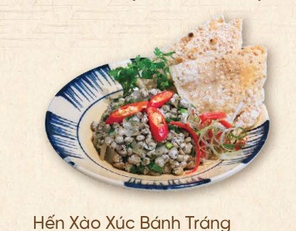 Hến Xào Xúc Bánh Tráng