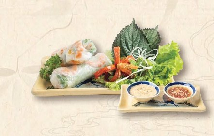 Gỏi Cuốn Tôm Tươi & Trứng Muối