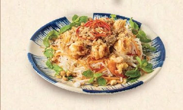 Phở Sắn Quế Sơn Trộn Tôm Thịt