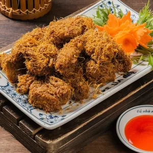 Vịt chiên riềng (1/2 con)