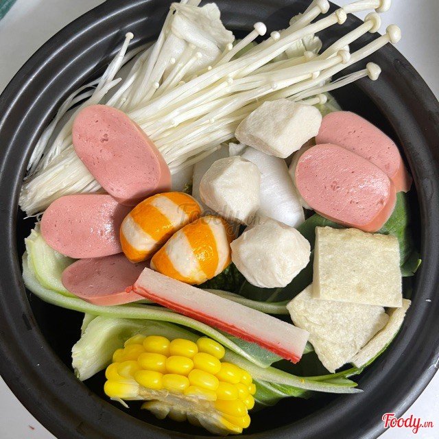 Spicy Noodles with Fish Balls & Sausage