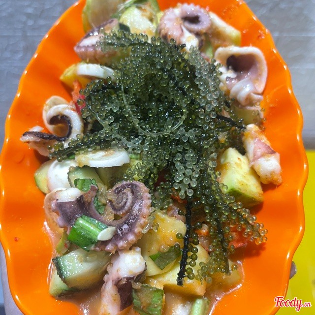 Octopus in Spicy & Sour Mắm Tắc Sauce