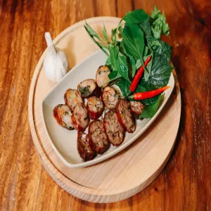 ไส้หมูทอด