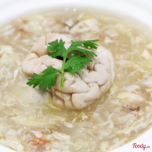 ซุปปูสมองหมู (ใหญ่)