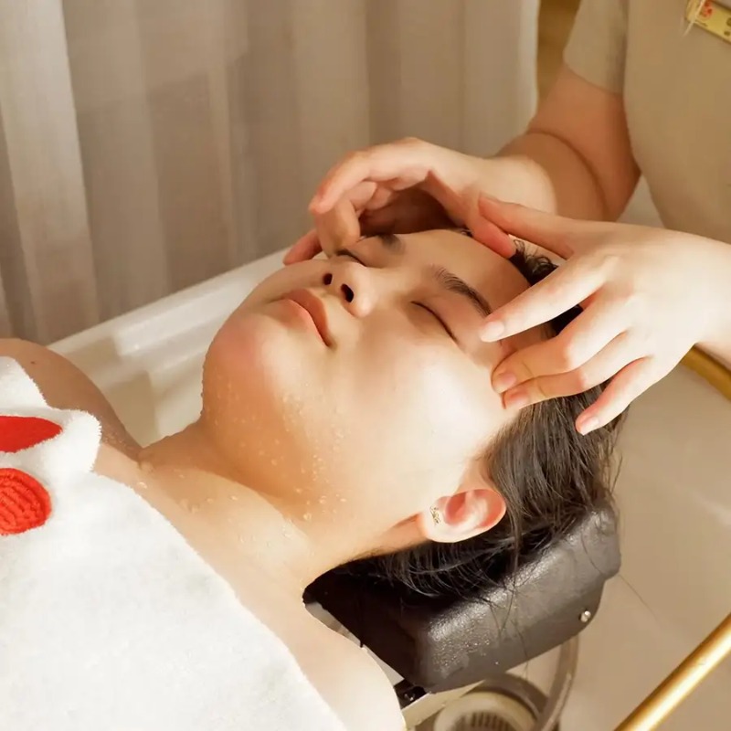 Facial Care + Hair Wash